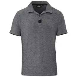 Mens Cypress Golf Shirt Charcoal Front